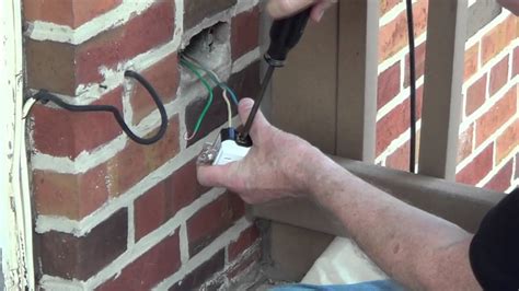 how do you install an electrical outlet box|installing outlet box in drywall.